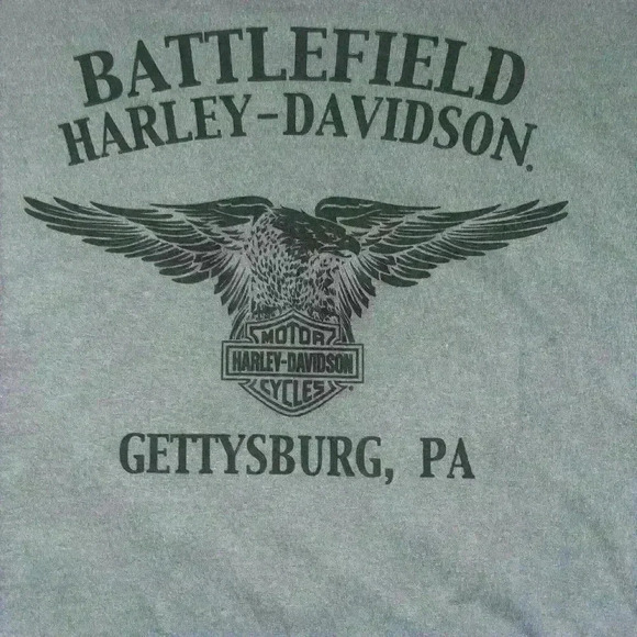 Gettysburg, PA Harley Davidson T-Shirt - Picture 4 of 5